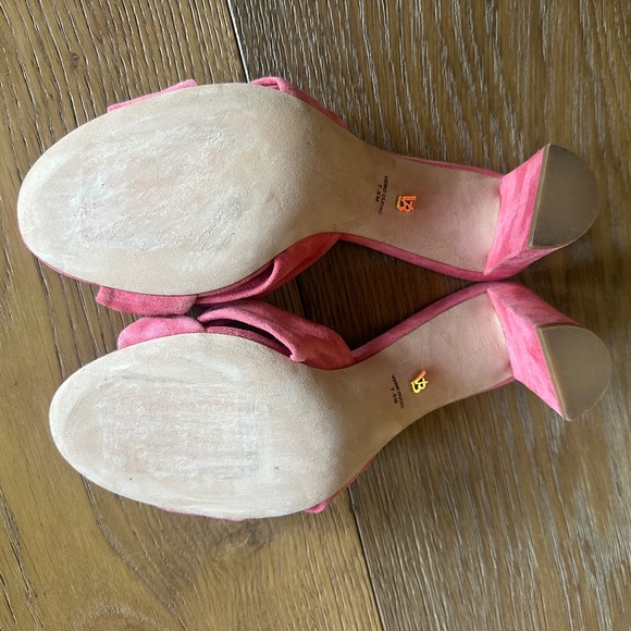 Veronica Bear Granita Knotted Suede Mule Sandals - Picture 15 of 17